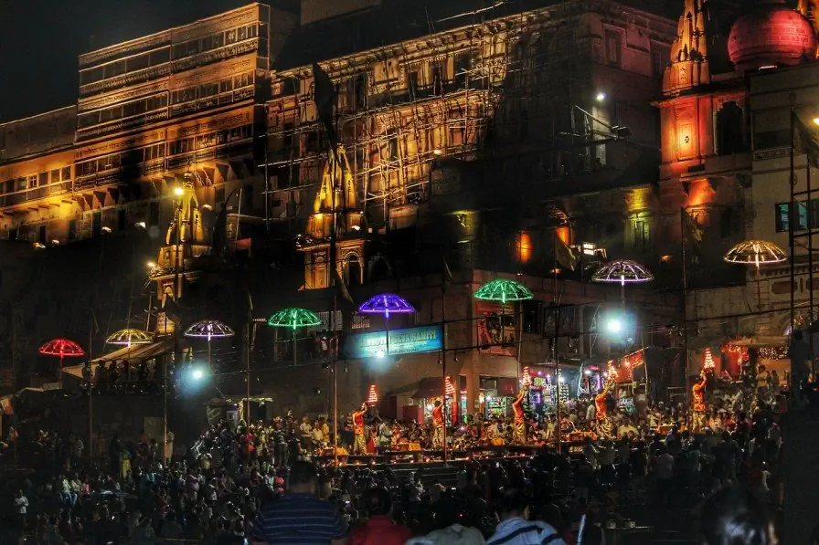 ganga-aarti-banarasbhraman ganga aarti banaras