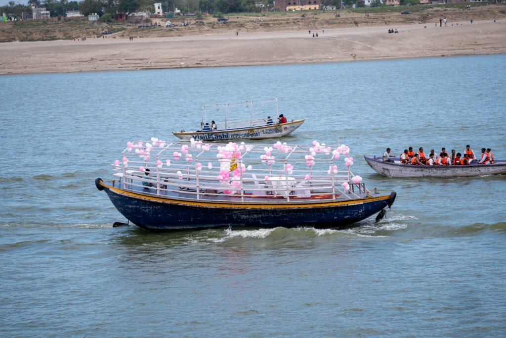 Private boat ride for Evening Ganga Aarti in Varanasi