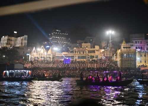 Experience the Divine Evening Boat Ride in Varanasi