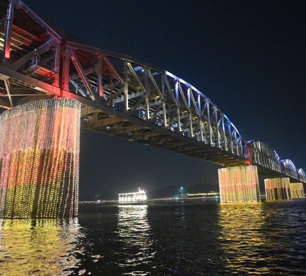 Scenic evening view of Varanasi riverfront during a Ganga boat ride