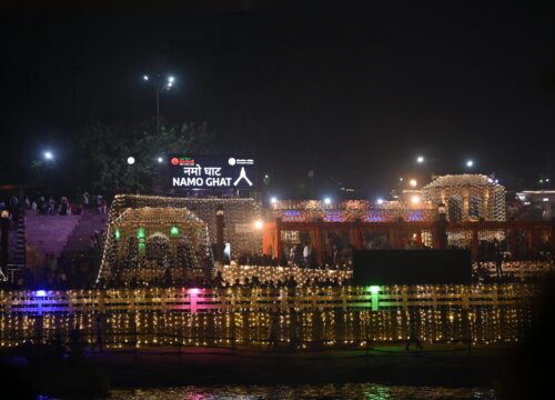 Pickup from NAMO Ghat | Private Boat Ride for Evening Ganga Aarti