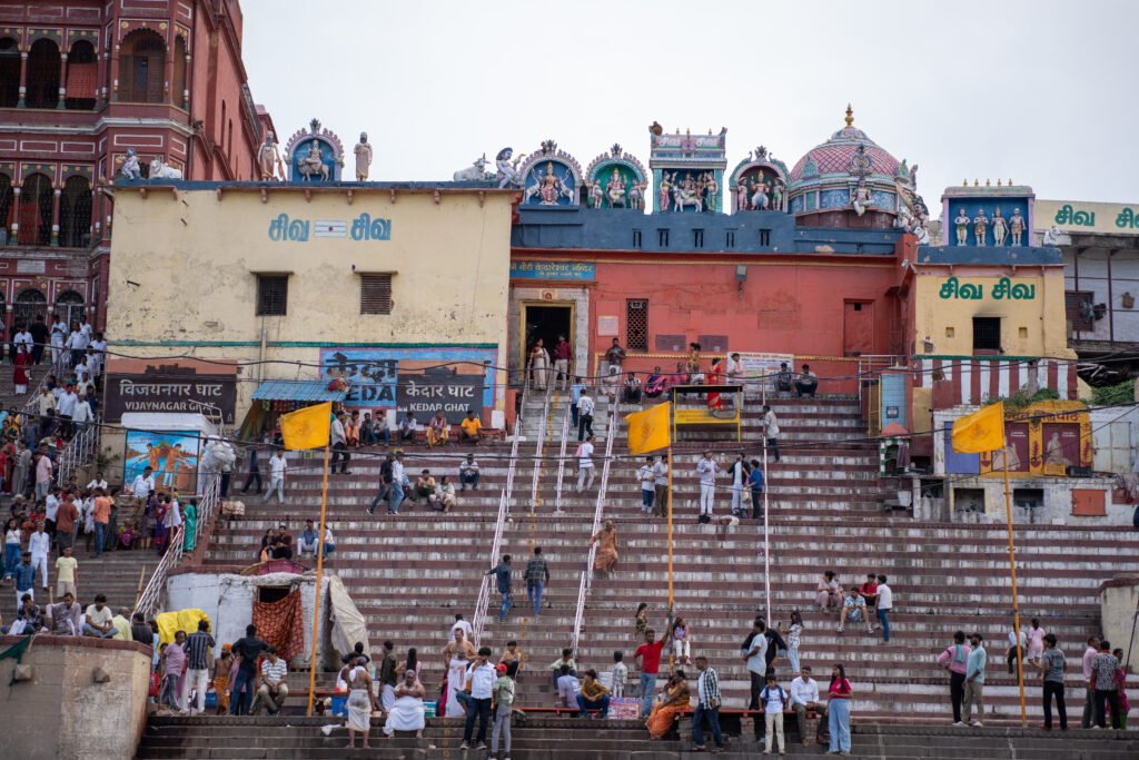 Private boat ride from Shivala Ghat for Evening Ganga Aarti in Varanasi
